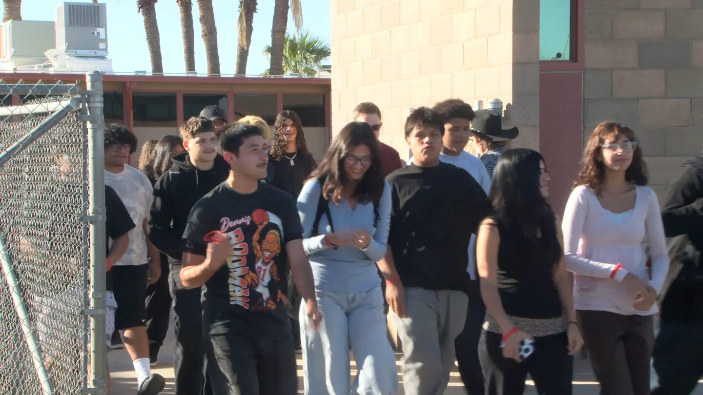 San Pasqual Unified School District hosts red ribbon walk - KYMA