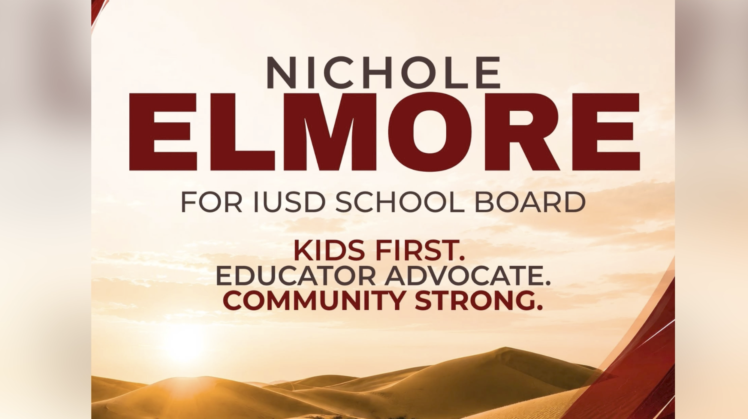 Nichole Elmore Seeks Seat on Imperial Unified School District Board