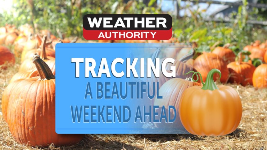 Tracking a beautiful fall-like weekend ahead